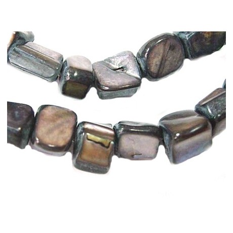 Musling perle sort 10 mm - 20 stk