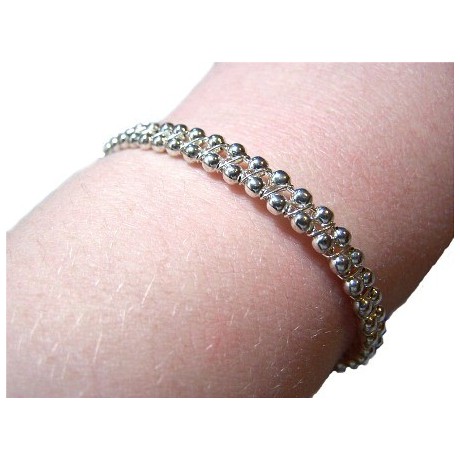 Kuglekæde viklet - se opskrift