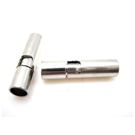 Fjeder lås med enderør - 3 mm indvendig hul