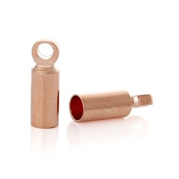 Enderør rosenguld 8 / 2 mm...
