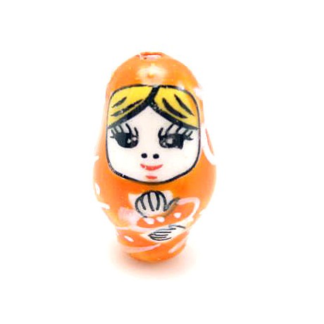 Babushka orange 25mm