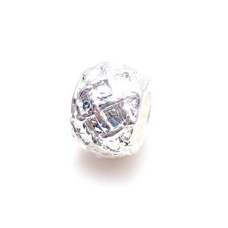 Led / Charms med flet mønster 10 / 5 mm