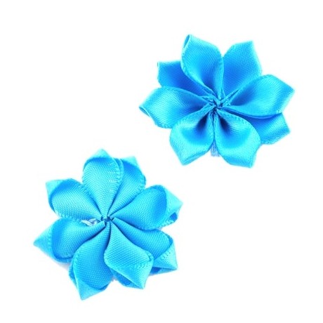 Silkeblomst 47 mm - TURKIS