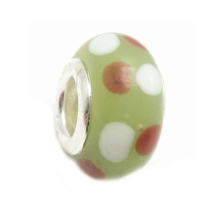 Glas led / charms med flotte farver