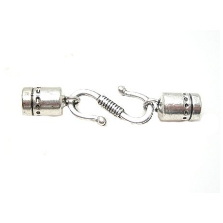 Enderør med krog  5,3 mm indvendig - 1 sæt