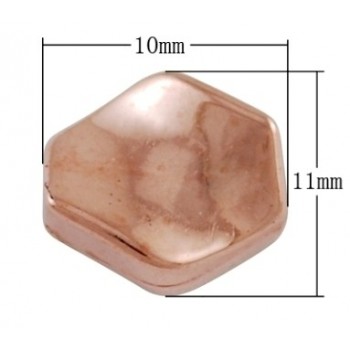 Twistet perle rosenguld...