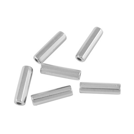 Sølv perle 12 mm - 40 STK