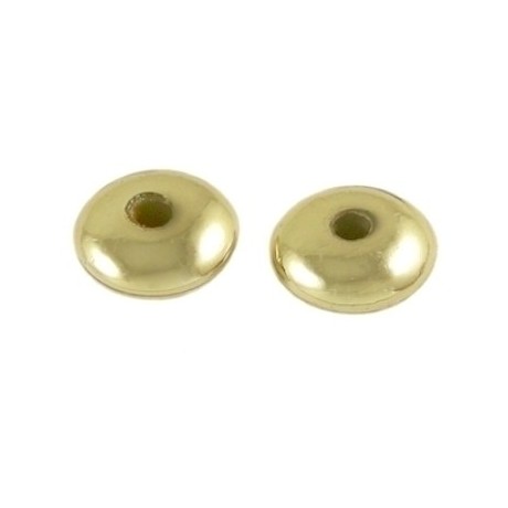 Guld perle 8 / 1,5  mm - 20 STK