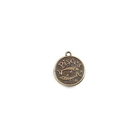 Fiskene Bronze 20 mm