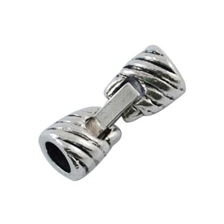 Klap lås med enderør  20 / 4,5 mm