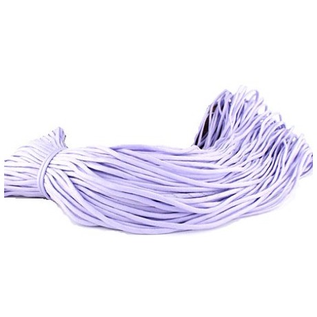 Faldskærmsline 4 mm Lys lilla - 1 m løbende