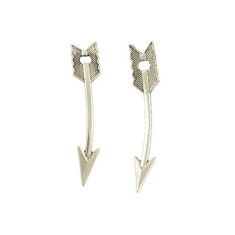 Pil 35 / 2,5 mm sølv - 1 stk