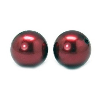 Julekugle 14mm -Bordeaux -...