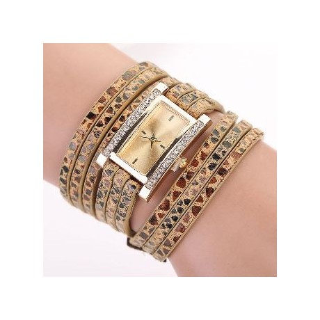 Smykke ur - 3 længder krokodille  - 48 ~ 56 cm