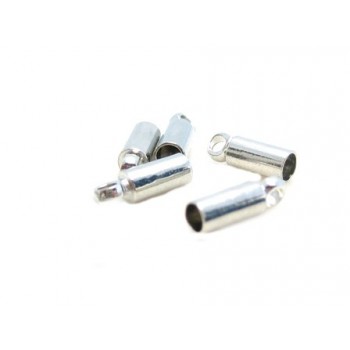 Enderør messing med sølv...