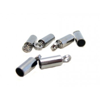 Enderør messing med sort...