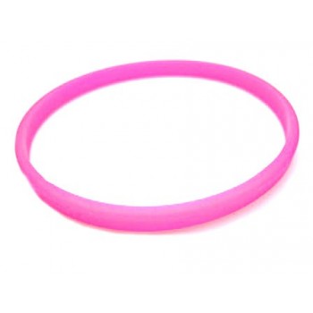 Silikone armbånd lys pink
