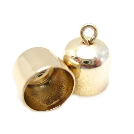 Guld enderør 6,5 indv mål - 4 stk