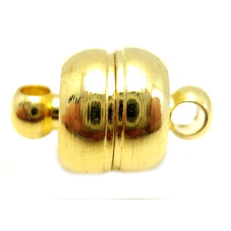 Magnet lås i guld plate 10 x 8 mm