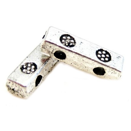 Mellemled med 2 huller - 4 stk