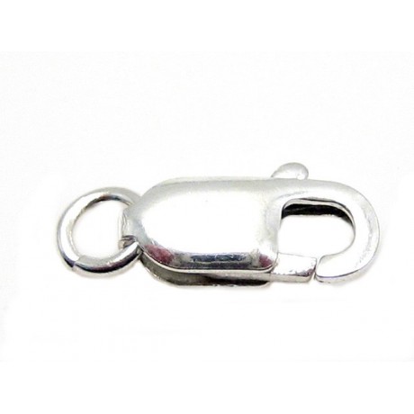 Sterling sølv lås 12 x  5 mm