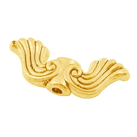 Vinger blank guld 20 mm - 8 stk