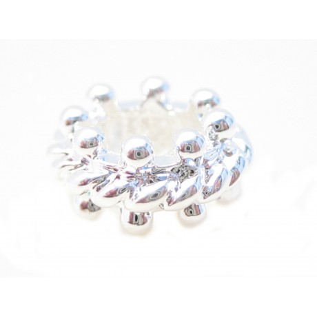 Flot perle med stort hul 9 / 5 mm - 1 stk
