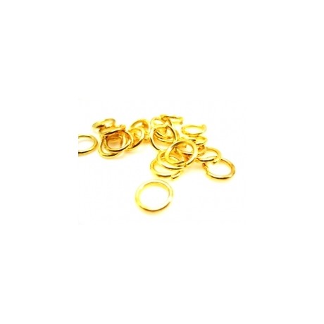 O-ring 10mm guld - 30 stk