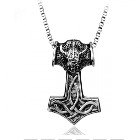 Thorshammer med kæde