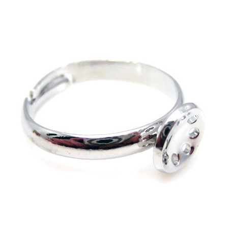 Ring med plade - justerbar