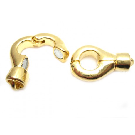 Lækker magnet smykke lås 40 mm - Platin guld