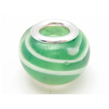 Led med stribe - grøn