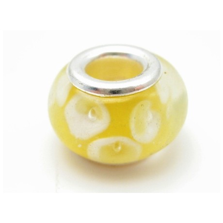 Glas led lys gul