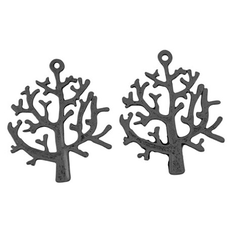 Træ sort 32 mm - 2 stk - SUPER HOT