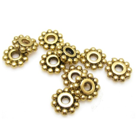 Mellem rondel 6,5/2 mm - 10 stk